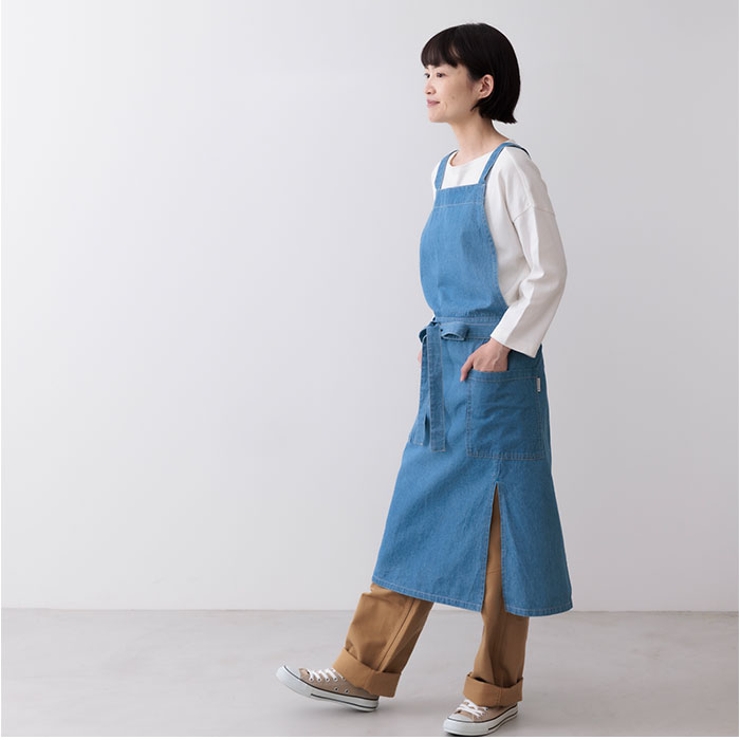COCOWALK デニムラップエプロン | BACKYARD FAMILY | 詳細画像3 