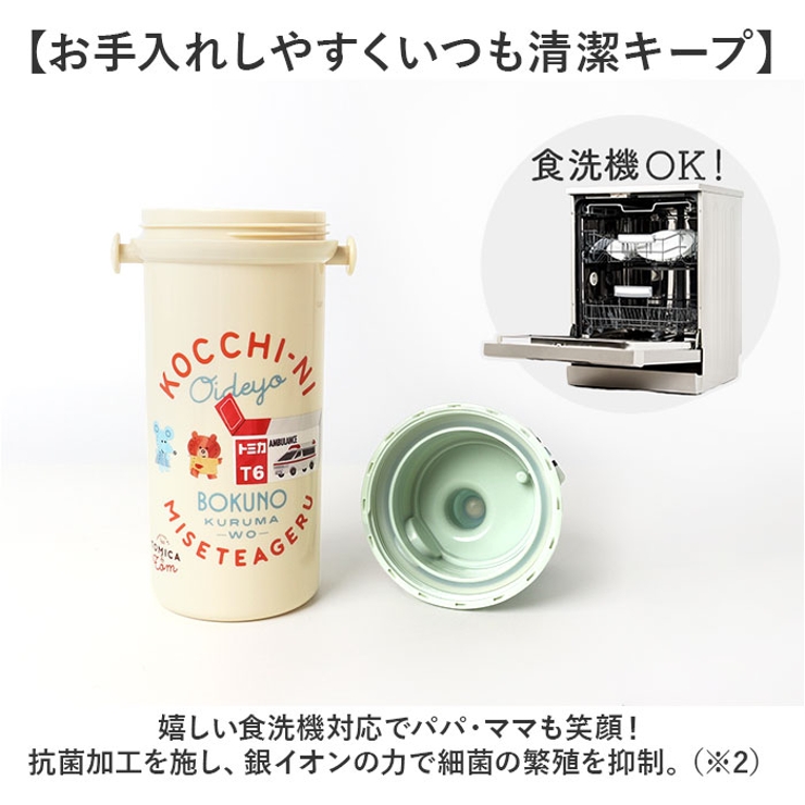 キャラクター 食洗対応 直飲み ワンタッチボトル 480ml | BACKYARD FAMILY | 詳細画像9 