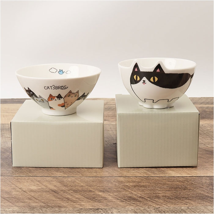 にゃん屋 猫3兄弟飯椀 | BACKYARD FAMILY | 詳細画像8 