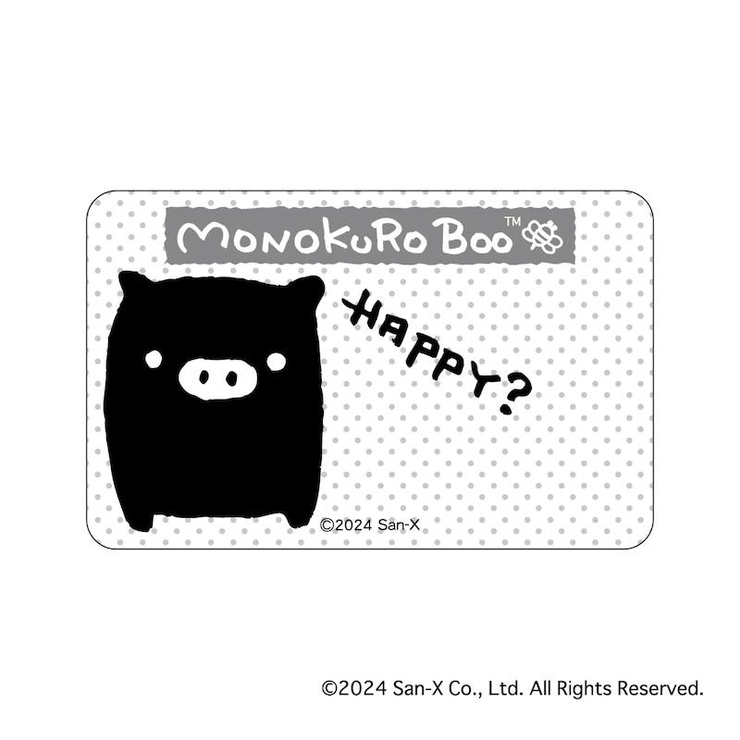 まじかる百貨店ステッカー モノクロブー(1) | BACKYARD FAMILY | 詳細画像2 