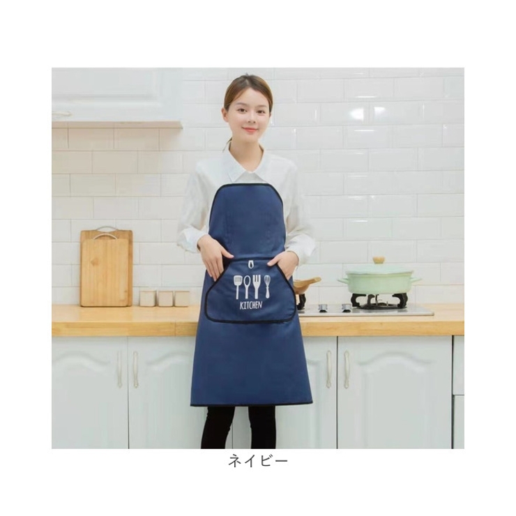 ワンタッチエプロン 時短 軽量[品番：BCYW0038595]｜BACKYARD FAMILY
