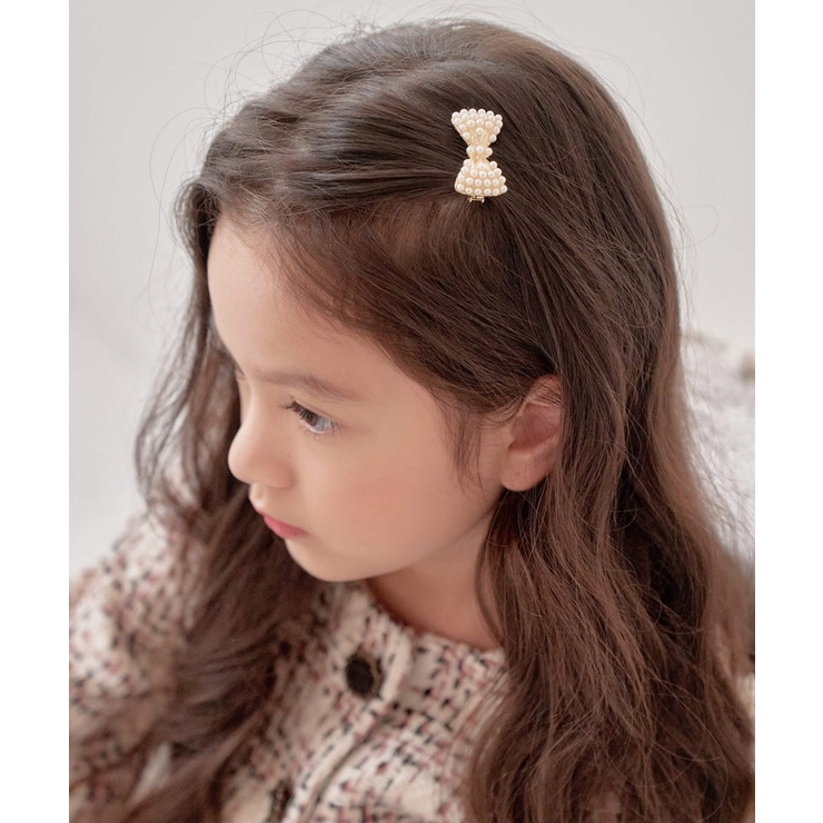 サラン パール リボンヘアクリップ | BACKYARD FAMILY | 詳細画像4 