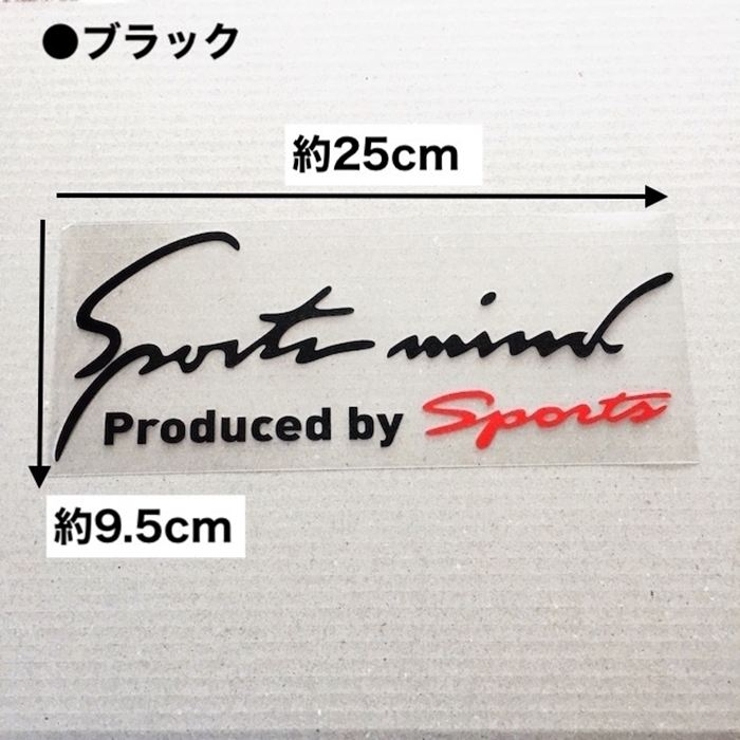 Sport mind スポーツマインド 車 ステッカー Mサイズ | BACKYARD FAMILY | 詳細画像3 