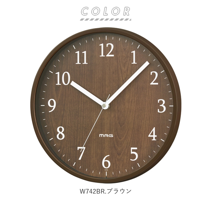 MAG 掛時計 W-742 W-748 | BACKYARD FAMILY | 詳細画像10 
