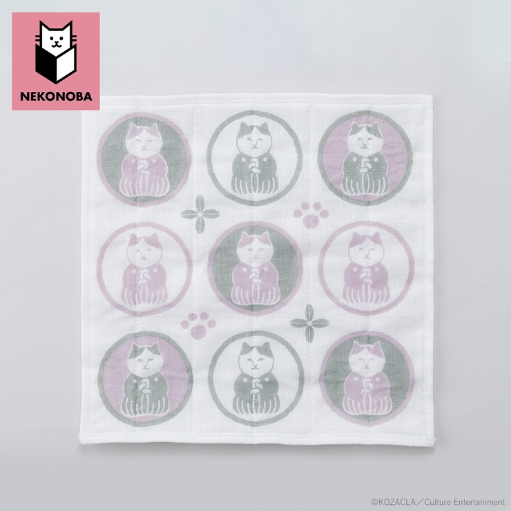 NEKONOBA 蚊帳生地ふきん ねこ茶商 | BACKYARD FAMILY | 詳細画像2 