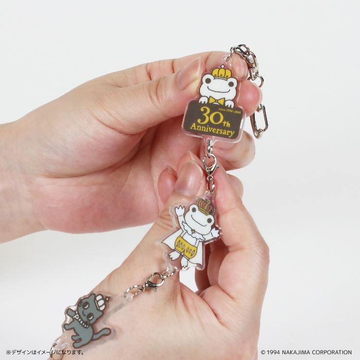 かえるのピクルス つながる3連キーホルダー 全8種 BOX | BACKYARD FAMILY | 詳細画像3 