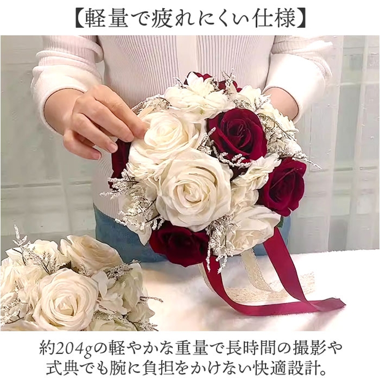 ウェディングブーケ 4カラー展開 造花 | BACKYARD FAMILY | 詳細画像7 