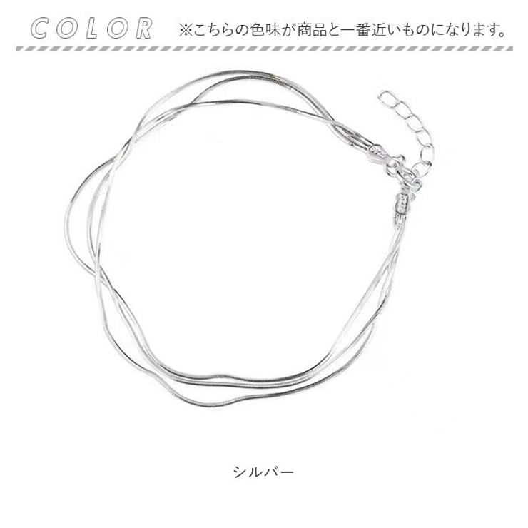 3連チェーンブレスレット | BACKYARD FAMILY | 詳細画像10 