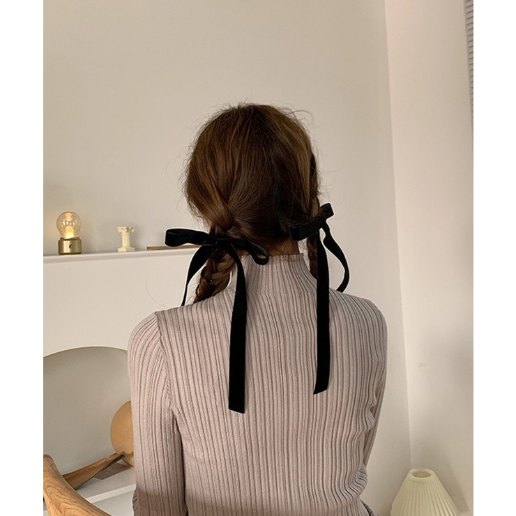 ベロア リボンヘアクリップ ２本セット | BACKYARD FAMILY | 詳細画像5 