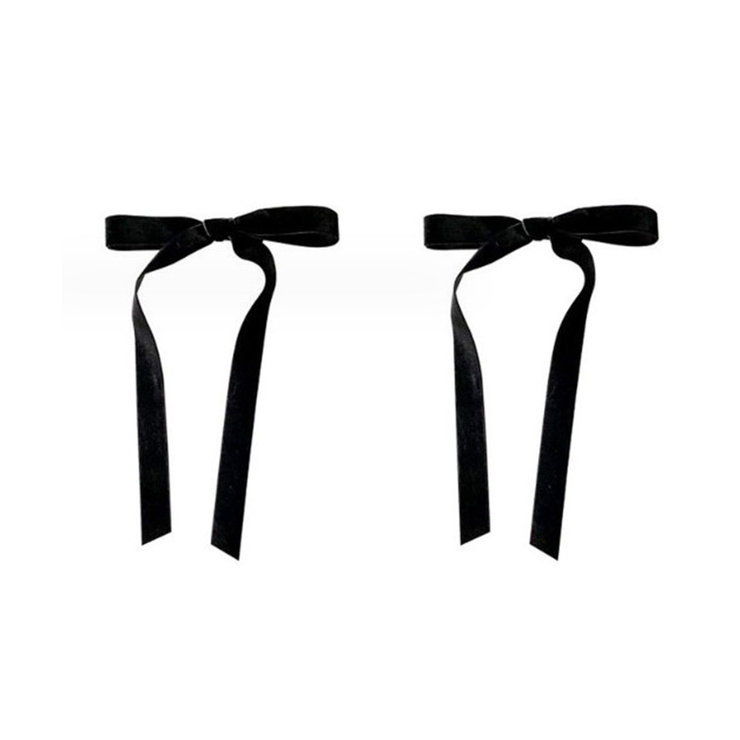 ベロア リボンヘアクリップ ２本セット | BACKYARD FAMILY | 詳細画像10 