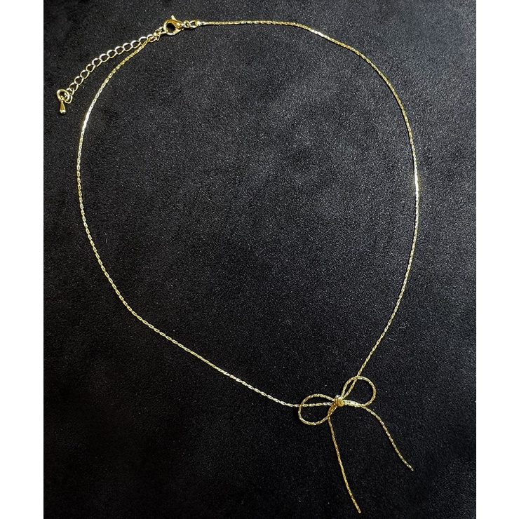 シンプル リボン ネックレス | BACKYARD FAMILY | 詳細画像3 