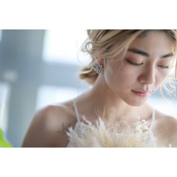 キュービックジルコニア ribbonピアス | BACKYARD FAMILY | 詳細画像6 