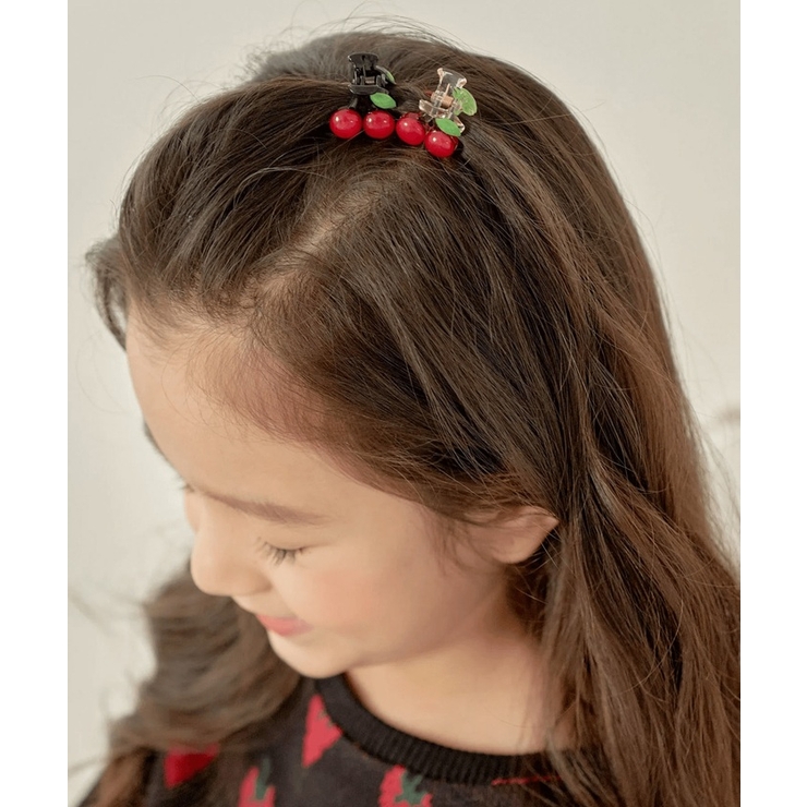 Rora ペアチェリー ヘアクリップ 2個セット | BACKYARD FAMILY | 詳細画像5 