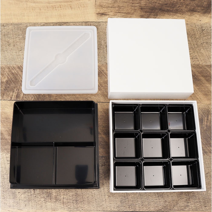 NH home 18cm オードブル重 二段[品番：BCYW0040173]｜BACKYARD FAMILY
