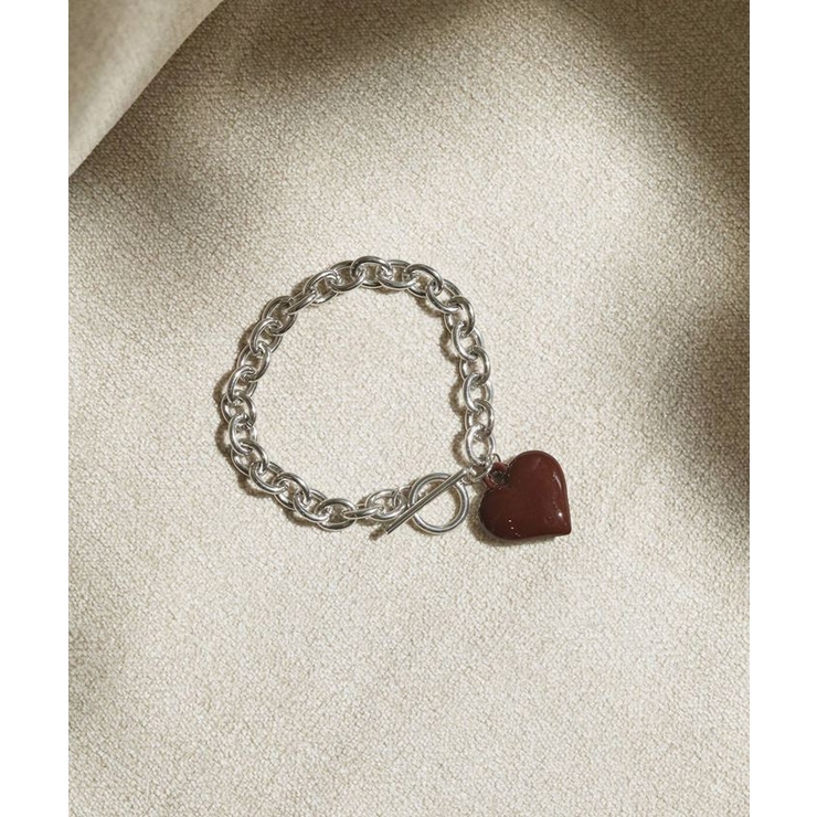 ハートチャームマンテルチェーンブレスレット | BACKYARD FAMILY | 詳細画像10 