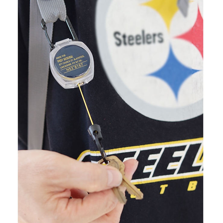 POST GENERAL カラーコードリールキーホルダー | BACKYARD FAMILY | 詳細画像7 