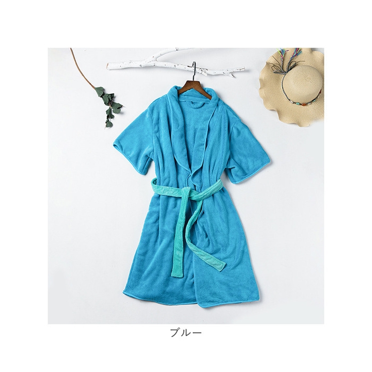 バスローブ 吸水マイクロファイバー ルームウェア | BACKYARD FAMILY | 詳細画像17 