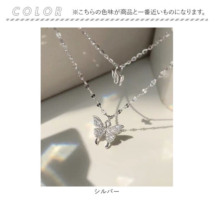 ダブルバタフライネックレス | BACKYARD FAMILY | 詳細画像8 