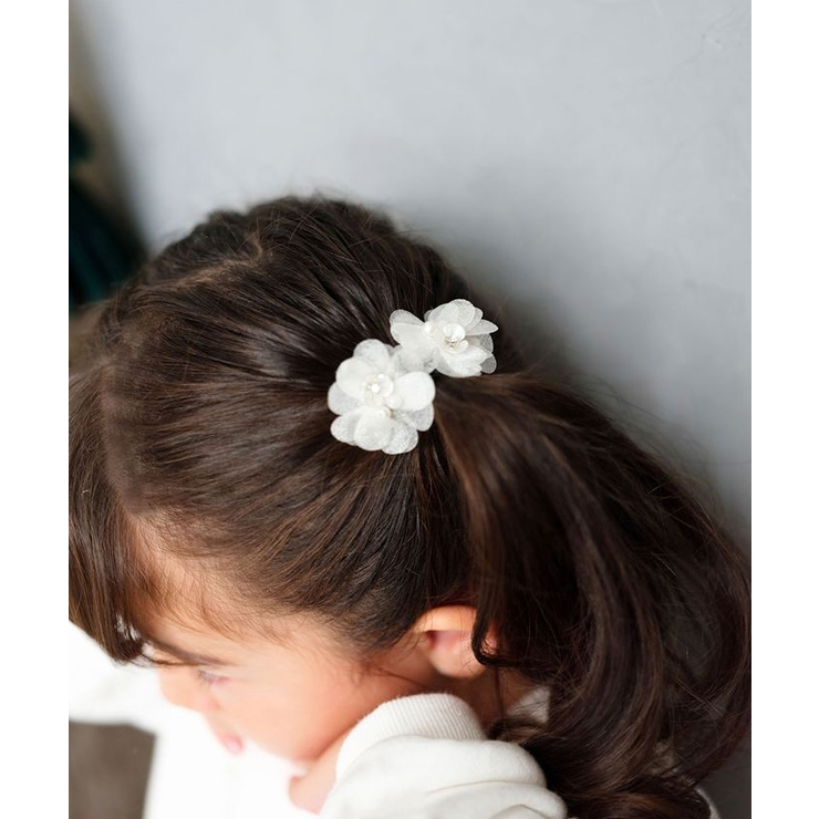 Rora スノーフラワー ヘアクリップ ２個セット | BACKYARD FAMILY | 詳細画像5 