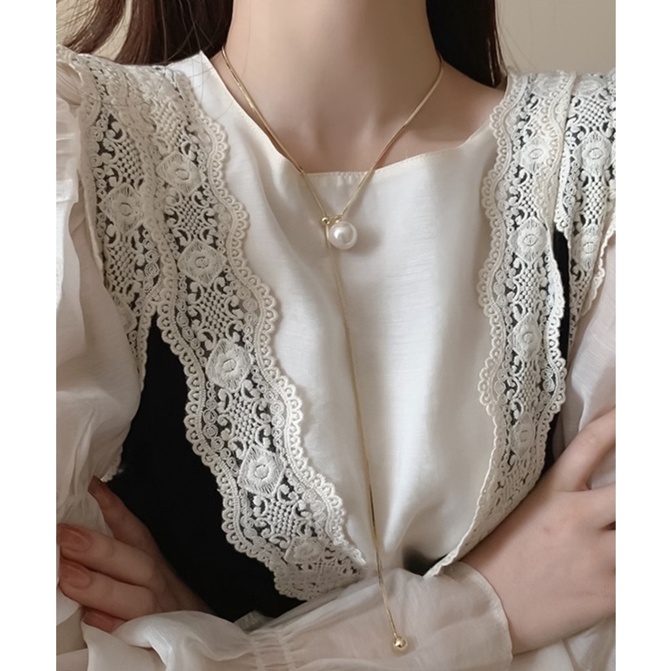 パールループタイネックレス | BACKYARD FAMILY | 詳細画像5 