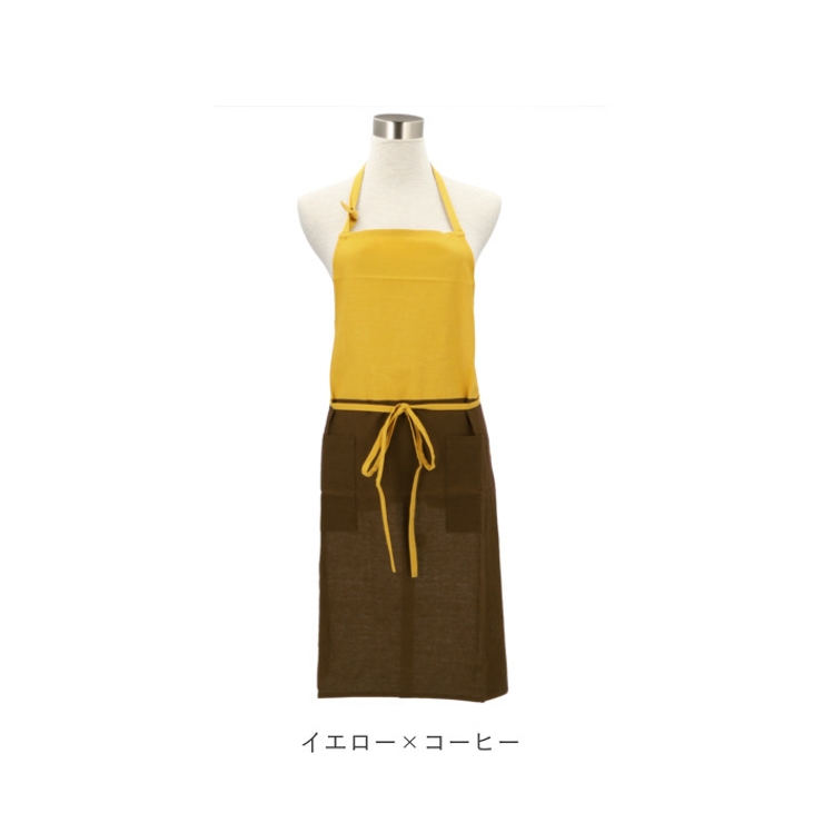 ツートンエプロン a20103001[品番：BCYW0008028]｜BACKYARD FAMILY