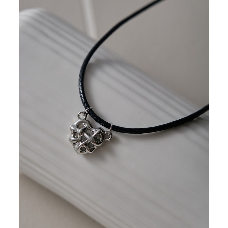 編み込みハートチャームネックレス | BACKYARD FAMILY | 詳細画像8 