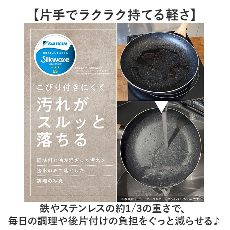 sumuu マーブルコートフライパン 20cm | BACKYARD FAMILY | 詳細画像5 