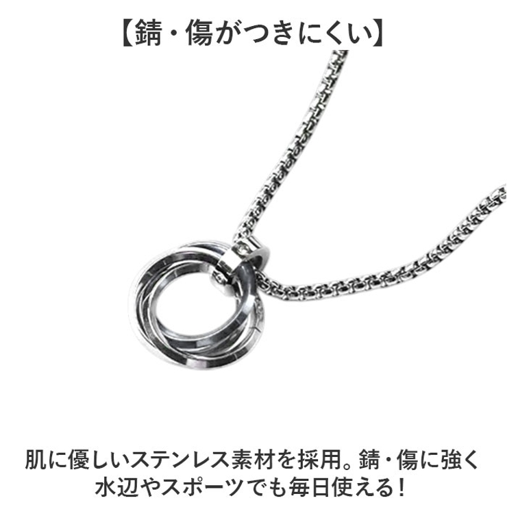 3連リングネックレス | BACKYARD FAMILY | 詳細画像6 