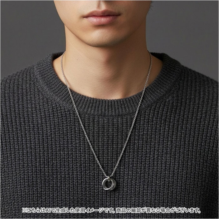 3連リングネックレス | BACKYARD FAMILY | 詳細画像8 