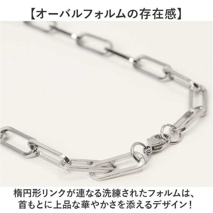 オーバルチェーンネックレス | BACKYARD FAMILY | 詳細画像6 