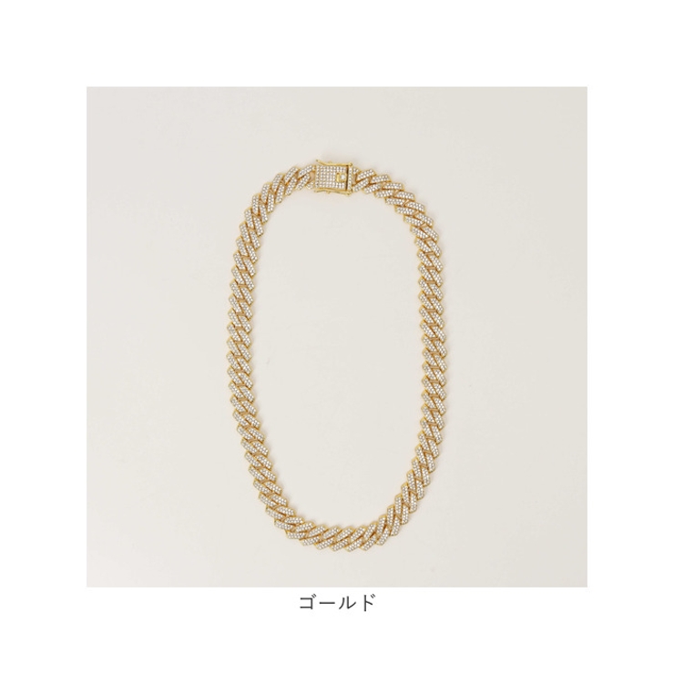 CZキューバンチェーンネックレス | BACKYARD FAMILY | 詳細画像13 