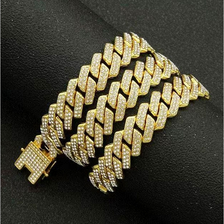 CZキューバンチェーンネックレス | BACKYARD FAMILY | 詳細画像10 