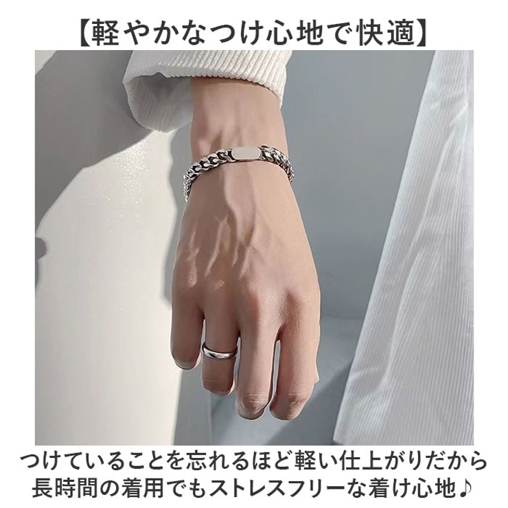 シルバープレートチェーンブレスレット | BACKYARD FAMILY | 詳細画像5 