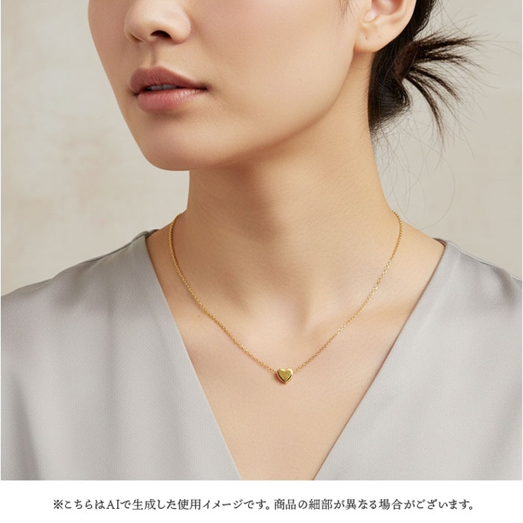 ミニハートネックレス | BACKYARD FAMILY | 詳細画像6 