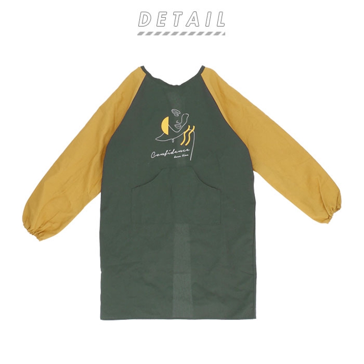 袖ありエプロン a19103004 | BACKYARD FAMILY | 詳細画像2 