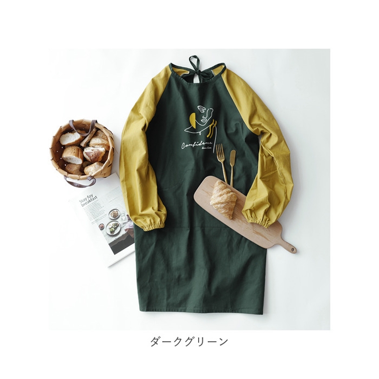 袖ありエプロン a19103004 | BACKYARD FAMILY | 詳細画像13 