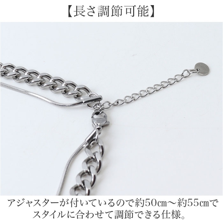 チェーンレイヤードネックレス | BACKYARD FAMILY | 詳細画像5 