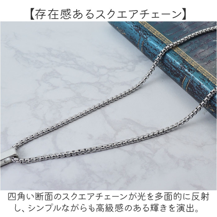 スクエアバーネックレス | BACKYARD FAMILY | 詳細画像5 