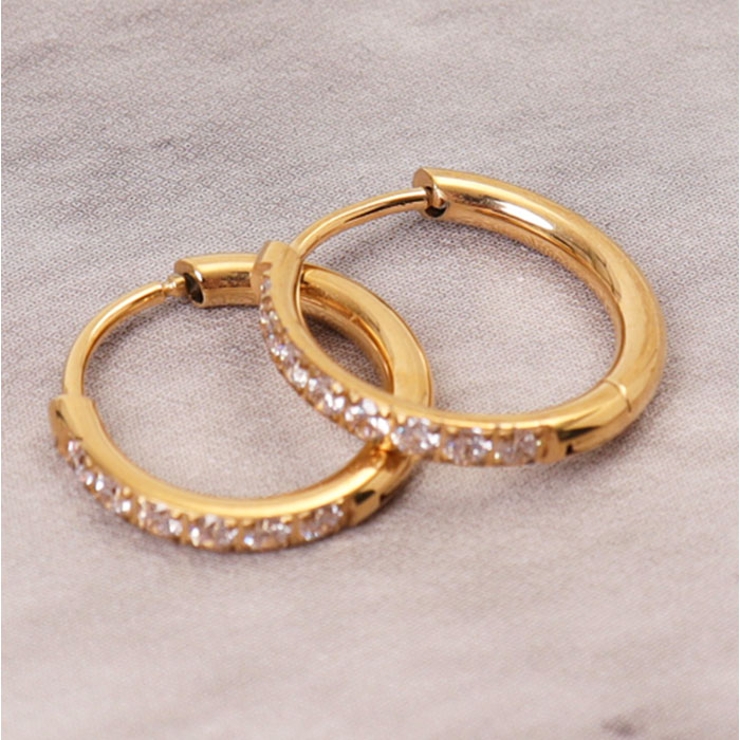 ジルコニアラインピアス 片耳 | BACKYARD FAMILY | 詳細画像9 