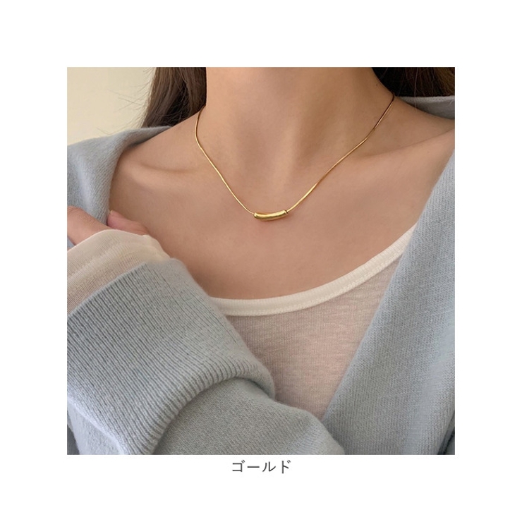 シンプルカーブネックレス | BACKYARD FAMILY | 詳細画像17 