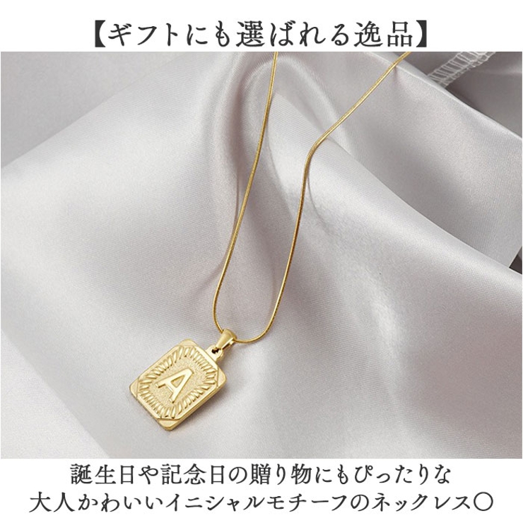 イニシャルネックレス ゴールド | BACKYARD FAMILY | 詳細画像6 