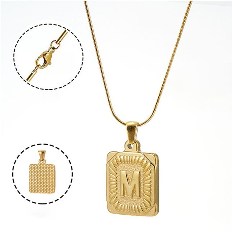 イニシャルネックレス ゴールド | BACKYARD FAMILY | 詳細画像8 