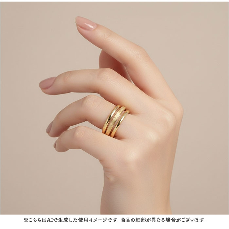 グリッターシンプル３点リング | BACKYARD FAMILY | 詳細画像9 