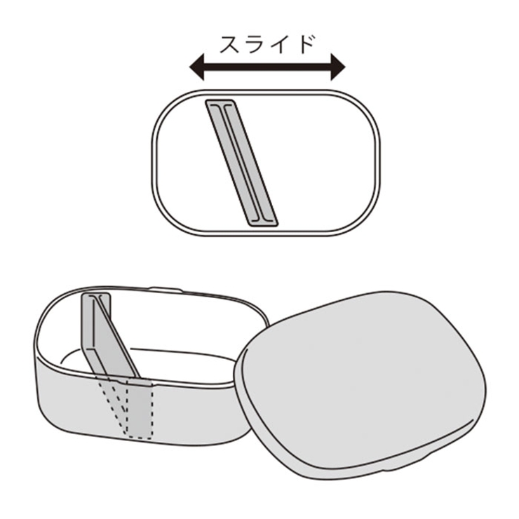 さっと洗えるお弁当箱 S | BACKYARD FAMILY | 詳細画像12 