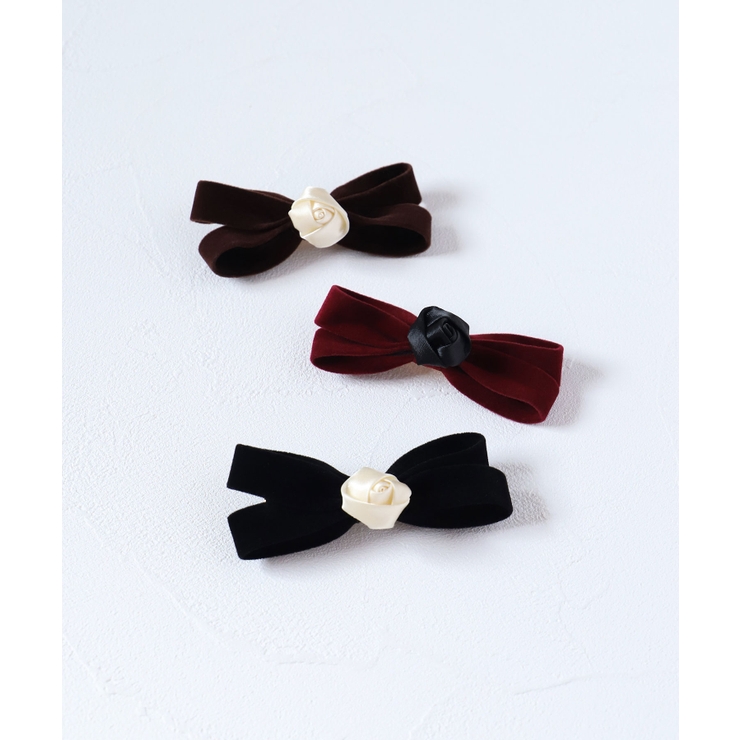 Rora ローズ ベルベットヘアクリップ | BACKYARD FAMILY | 詳細画像2 