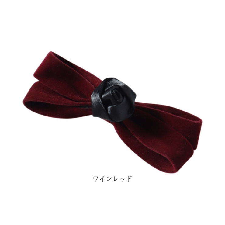 Rora ローズ ベルベットヘアクリップ | BACKYARD FAMILY | 詳細画像18 