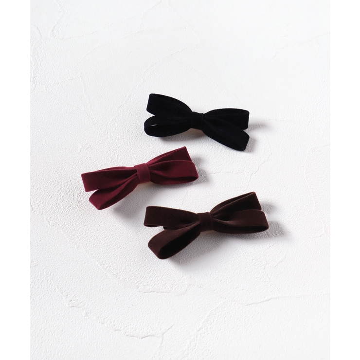 Rora ルル ベルベットヘアクリップ 2個セット | BACKYARD FAMILY | 詳細画像2 