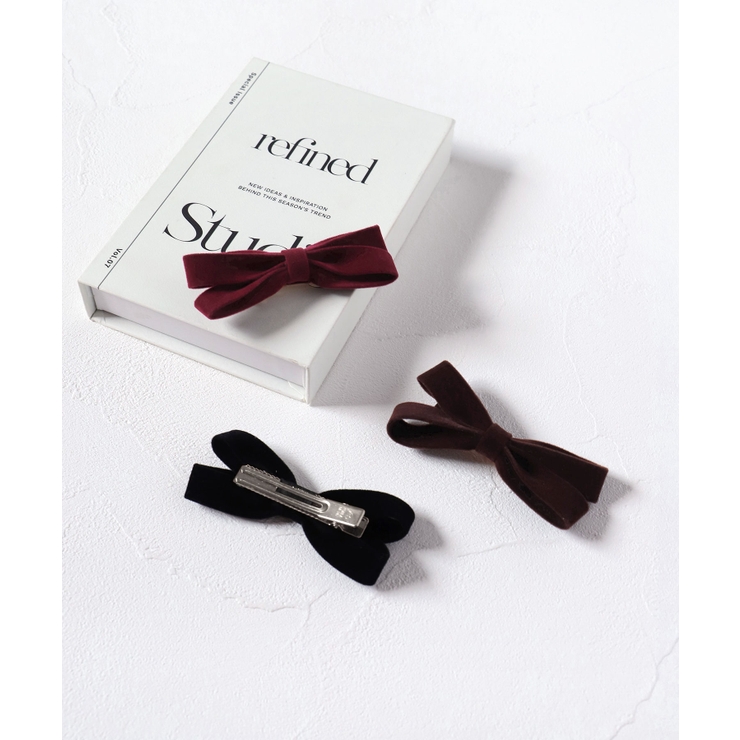 Rora ルル ベルベットヘアクリップ 2個セット | BACKYARD FAMILY | 詳細画像13 