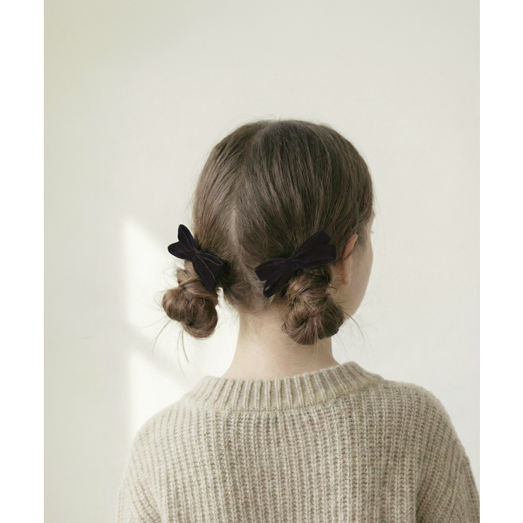 Rora ルル ベルベットヘアクリップ 2個セット | BACKYARD FAMILY | 詳細画像15 