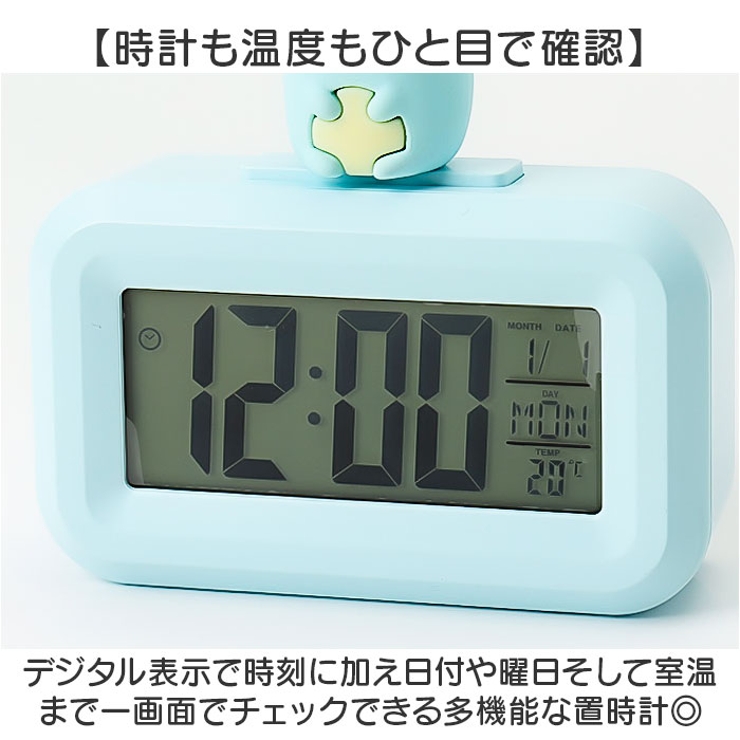 キャラクター 3Dフィギュア付デジタルクロック  | BACKYARD FAMILY | 詳細画像4 